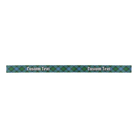 Clan Morrison Hunting Tartan Satin Ribbon Satijnen Lint (Voorkant)