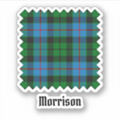 Clan Morrison Hunting Tartan Sticker (Voorkant)