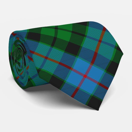 Clan Morrison Hunting Tartan Stropdas (Opgerold)