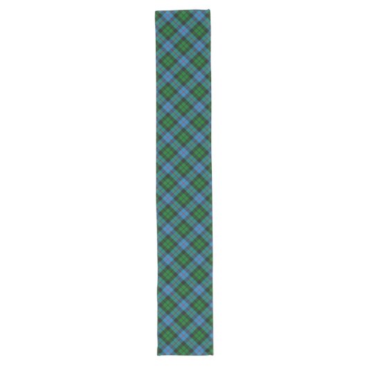 Clan Morrison Hunting Tartan Table Runner Lange Tafelloper (Voorkant)