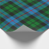 Clan Morrison Hunting Tartan Wrapping Paper Cadeaupapier (Hoek)