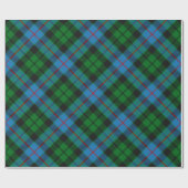 Clan Morrison Hunting Tartan Wrapping Paper Cadeaupapier (Vlak)