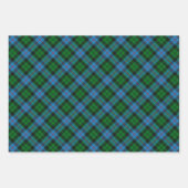 Clan Morrison Hunting Tartan Wrapping Paper Sheets (Voorkant 3)