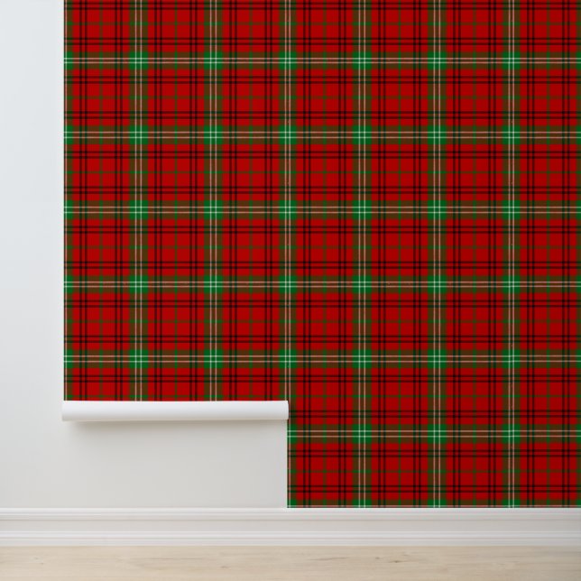 Clan Morrison Red Tartan Behang (Applicatie)