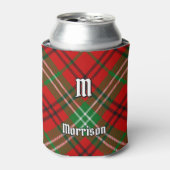 Clan Morrison Red Tartan Blikjeskoeler (Blikje Voorkant)