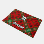 Clan Morrison Red Tartan Doormat Deurmat (Schuin)