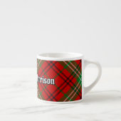 Clan Morrison Red Tartan Espresso Cup Kop (Rechts)