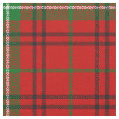 Clan Morrison Red Tartan Fabric Stof (Close Up)