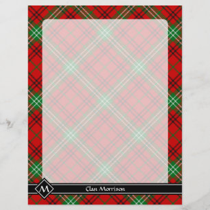 Clan Morrison Red Tartan Flyer