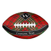 Clan Morrison Red Tartan Football (Voorkant)