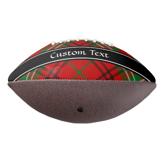 Clan Morrison Red Tartan Football (Gedraaid 270)