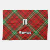 Clan Morrison Red Tartan Kitchen Towel Theedoek (Horizontaal)