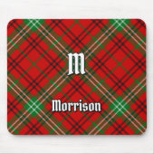 Clan Morrison Red Tartan Muismat (Voorkant)