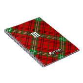Clan Morrison Red Tartan Notitieboek (Rechterzijde)