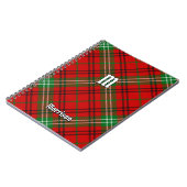 Clan Morrison Red Tartan Notitieboek (Linkerzijde)