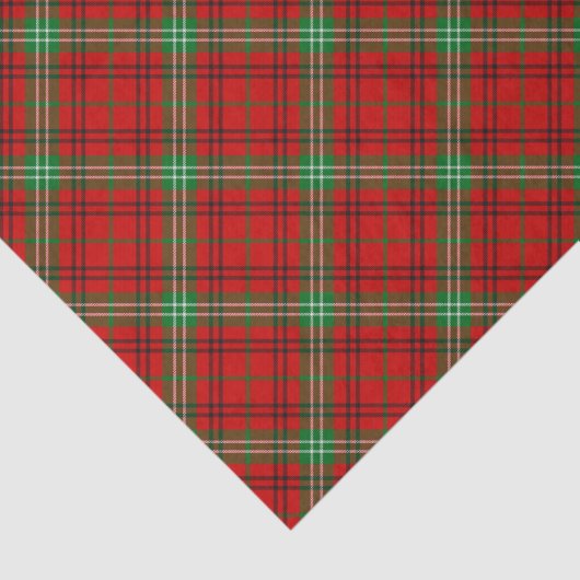 Clan Morrison Red Tartan Papier (Detail)