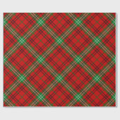 Clan Morrison Red Tartan Wrapping Paper Cadeaupapier (Vlak)