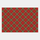 Clan Morrison Red Tartan Wrapping Paper Sheets (Voorkant 2)
