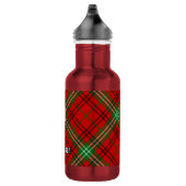 Clan Morrison Rode Tartan Waterfles (Rechts)