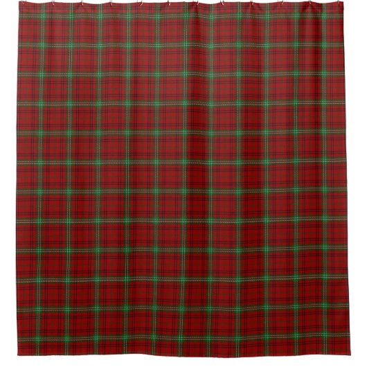 Clan Morrison Scottish Heritage Tartan Douchegordijn (Voorkant)