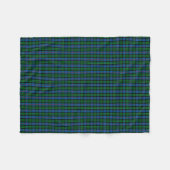Clan Morrison Tartan Fleece Deken (Voorkant (Horizontaal))
