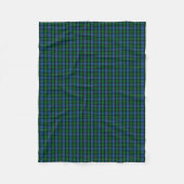 Clan Morrison Tartan Fleece Deken (Voorkant)