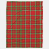 Clan Morrison Tartan Fleece Deken (Voorkant)