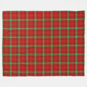 Clan Morrison Tartan Fleece Deken (Voorkant (Horizontaal))