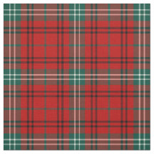 Clan Morrison Tartan Red en Green Pset