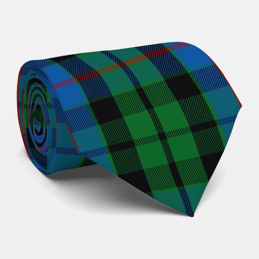 Clan Morrison Tartan Stropdas (Opgerold)