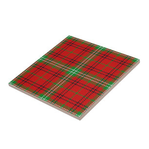 Clan Morrison Tartan Tegeltje