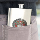 Clan Morrison Wapen & Knoopsgaren Fles Flacon (Voorbeeld)