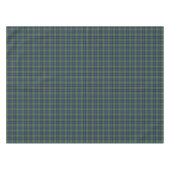 Clan Muir Blauw en Groen Schots Tartan Tafelkleed (Voorkant (Horizontaal))