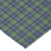 Clan Muir Blauw en Groen Schots Tartan Tafelkleed (Gekanteld)