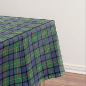 Clan Muir Blauw en Groen Schots Tartan Tafelkleed (Voorbeeld)