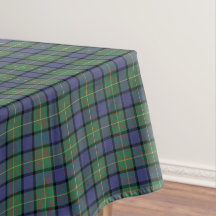 Clan Muir Blauw en Groen Schots Tartan