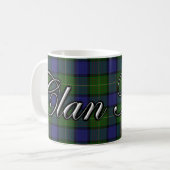 Clan Muir Classic Tartan Koffiemok (Voorkant links)