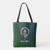 Clan Muir of Meer Crest Badge & Tartan Tote Bag (Achterkant)