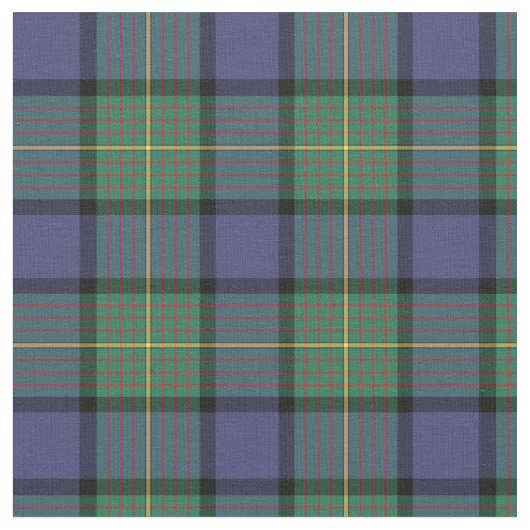 Clan Muir Scottish Tartan Stof (Close Up)