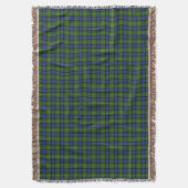 Clan Muir Tartan Deken (Voorkant Verticaal)