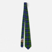 Clan Muir Tartan en Sporran Stropdas (Achterkant)