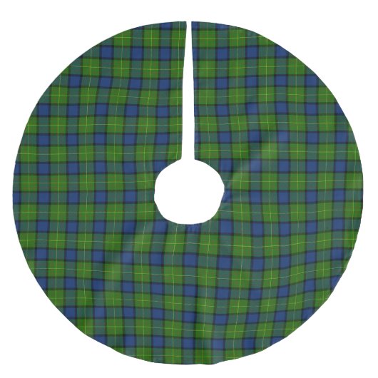 Clan Muir Tartan Kerstboom Rok (Voorkant)