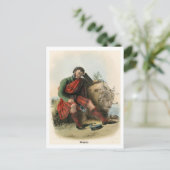 Clan Munro Briefkaart (Staand voorkant)