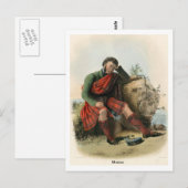 Clan Munro Briefkaart (Voorkant / Achterkant)