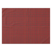 Clan Munro Helderrode Schotse Tartan Tafelkleed (Voorkant (Horizontaal))