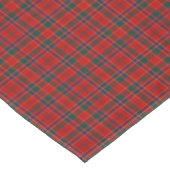 Clan Munro Helderrode Schotse Tartan Tafelkleed (Gekanteld)