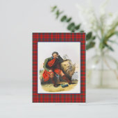 Clan Munro  Illustratie Tartan Lijst Briefkaart (Staand voorkant)