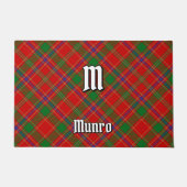 Clan Munro Tartan Deurmat (Voorkant)