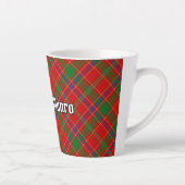 Clan Munro Tartan Latte Mok (Rechts)