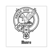 Clan Munro Wapen Rubberstempel (Afrduk)
